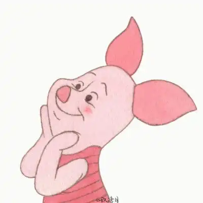 头像小熊维尼粉红小猪