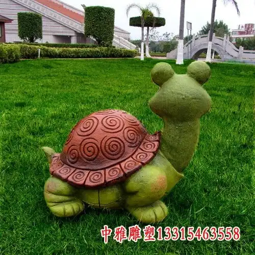 玻璃钢仿铜乌龟雕塑定西树脂乌龟雕塑厂