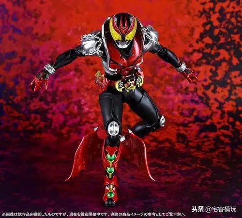 模玩资讯万代s.h.f真骨雕假面骑士kiva假面骑士kiva牙型态