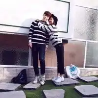 韩范情侣头像一对两张清晰