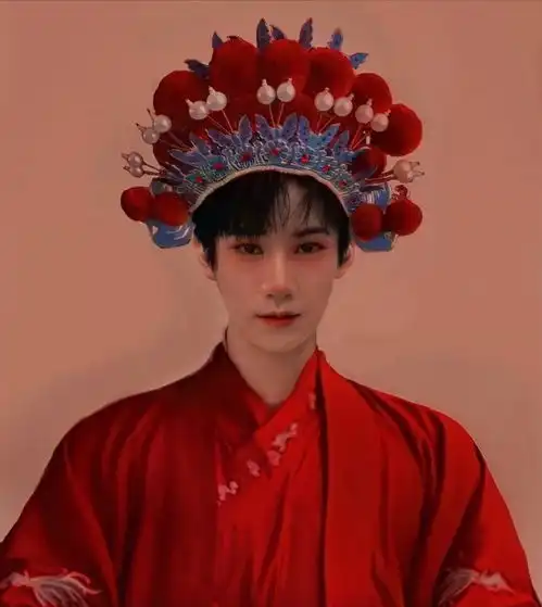 tnt时代少年团红色头像他酒未沾唇,心早就热了