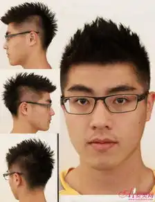 中间头发多俩边少无刘海发型好看点的求图片
