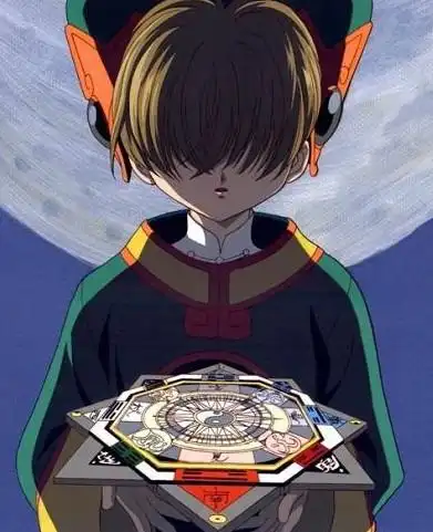 我要百变小樱里第八集李小狼和桃矢即将打架时的李小狼的图片不少于3张