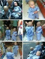 三个小和尚萌翻网友宝光寺称其只是游客