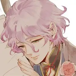 插画动漫二次元男生头像