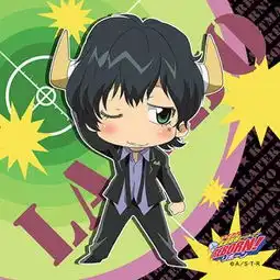 跪求家庭教师蓝波大人样子的小蓝波的图片,就是q版大人蓝波最好是动态的,我拿来当qq头像