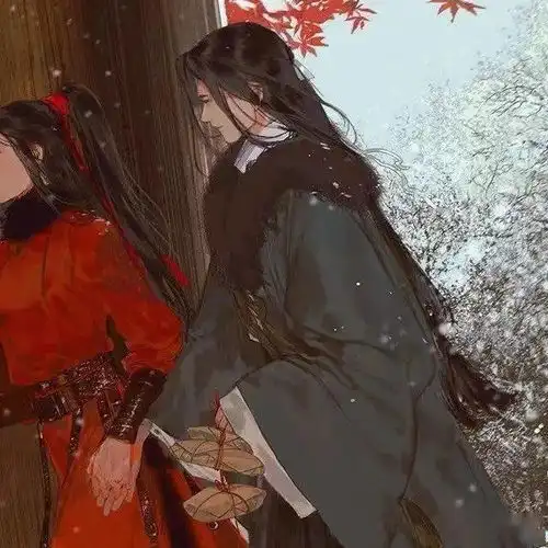 超甜的古风情侣头像来啦