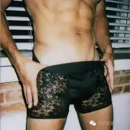 男人都性感男用蕾丝内着,透气得嚟更透肉