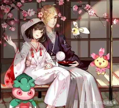 和风美图笑容甜美的新娘子,从你的笑容就能知道,你会幸福