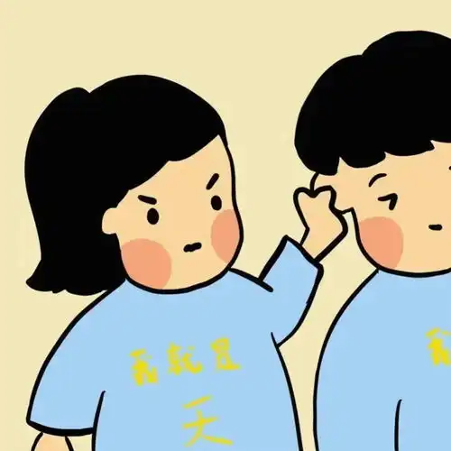 情头情侣头像小情话想和你一不小心甜到白头