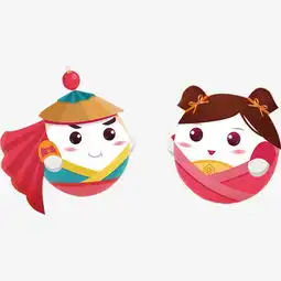 新年福娃素材图片免费下载高清装饰图案psd千库网图片编号6788732