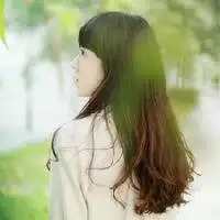 白衣女生头像背影图片微信头像图片大全