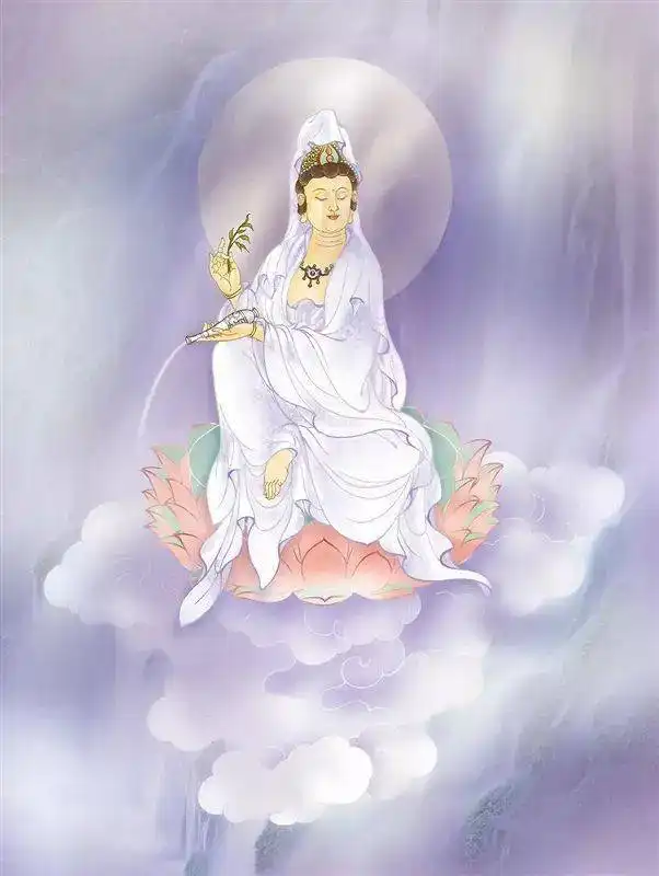 观世音菩萨三十三化身故事及全图,见者增福