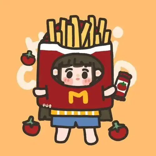 卡通头像萌萌哒的男生女生头像可以和姐妹情侣一起换哦