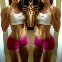 腹肌美女头像露出腹肌的女神美女图片