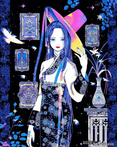 超华丽画风细节控的神仙画师,太惊艳了,我又可以换头像了