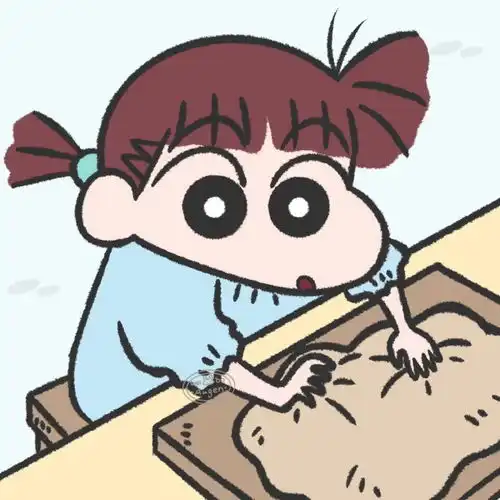 蜡笔小新情侣头像可爱风