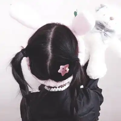 qq头像女双马尾背影同一人多张我是一棵小白菜