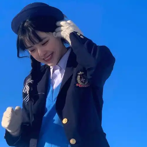 ins小众女生真人头像