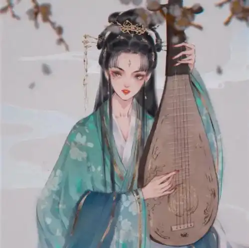 古风蓝色系头像壁纸愿你生活常温暖,日子温柔又闪光