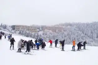 花絮回顾丨首届仙女山平衡车亲子雪地赛顺利完赛