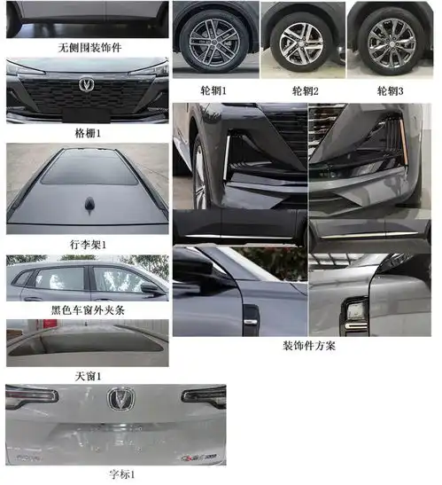 造型脱胎换骨,酷似uni系列,全新长安cs55plus官图发布
