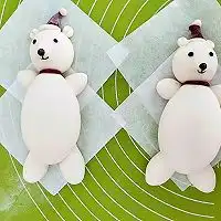 呆萌熊的圣诞节卡通北极熊馒头的做法菜谱豆果美食