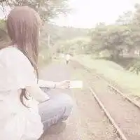 夕阳背影头像女生头像微信头像图片大全