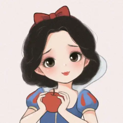 迪士尼公主王子可爱情头