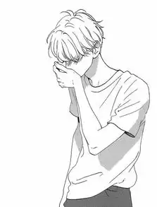 男士简笔画头像男生