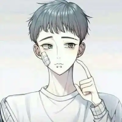 优质动漫男头,微丧
