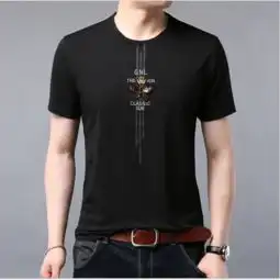 高档精品,小蜜蜂刺绣短袖t恤男潮牌个性时尚夏装新品青年百搭创意印花体恤