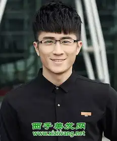 长脸男生戴眼镜发型图片看看哪款最帅气
