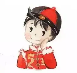 新年喜庆情侣男女微信头像