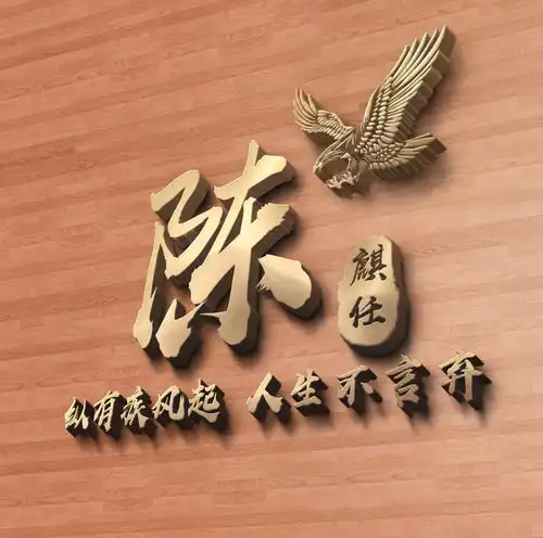 45张个性姓氏微信头像做好了,大气商务立体特效签名头像,请查收
