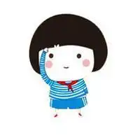 求两个卡通小孩的图片如图