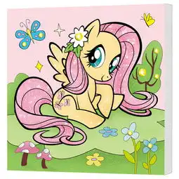 bj小马宝莉炫彩涂色画框柔柔