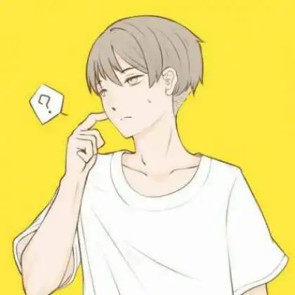 卡通情侣头像一男一女,卡通情头超萌一男一女分开
