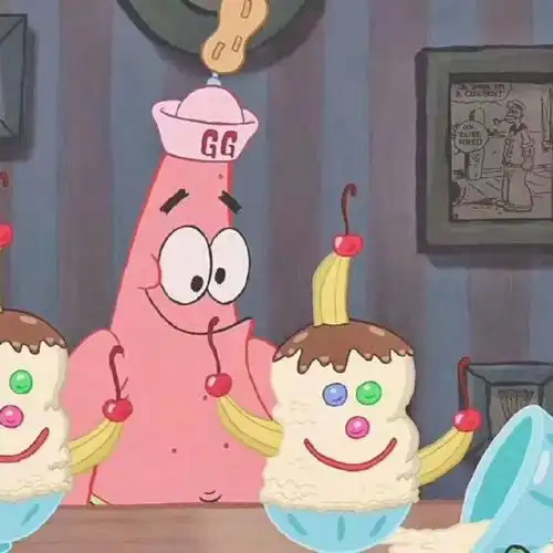 动漫情头和壁纸海绵宝宝和派大星