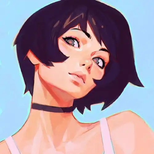 俄罗斯插画师ilyakuvshinov一组人像插画