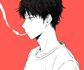 谁有卡通男头像最好是有纹身那种