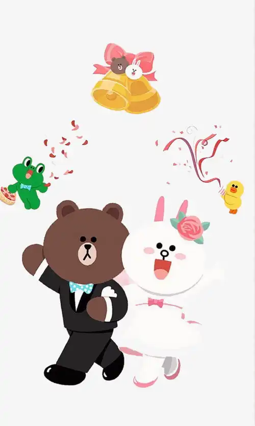 可妮兔布朗熊素材免费下载可妮兔布朗熊图片大全千库网png