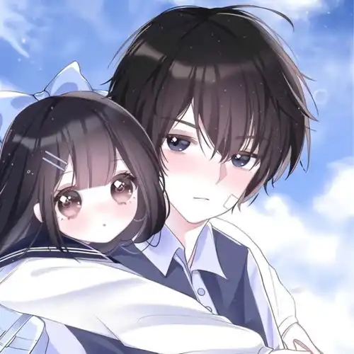 情侣头像我和小号秀恩爱