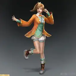 为什么真三国无双7小乔衣服不是红色而是桔色