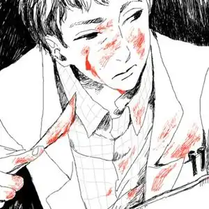 插画动漫二次元头像男