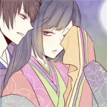 古风情侣头像一左一右,留在我身边陪我到永远