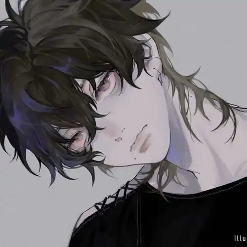 动漫男生头像比起尽我所能,我更喜欢全力以赴