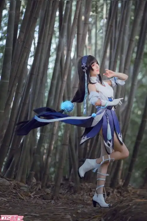 cosplay王者荣耀西施美呆mido