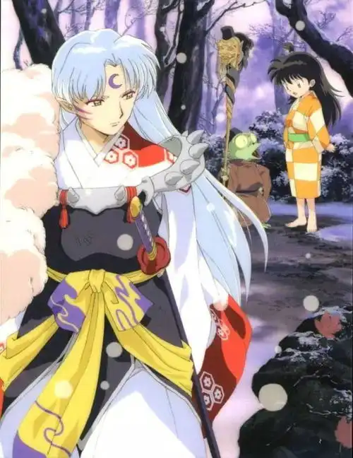 犬夜叉里的杀生丸,平时不登场的时候都在干这种事