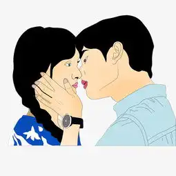 原创浪漫亲吻情人节图片素材其他格式下载动漫人物大全